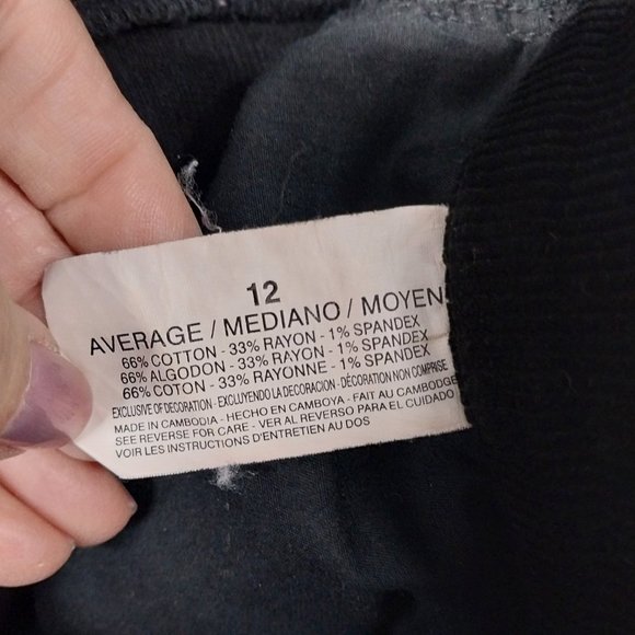 2628 Size 12 Gloria Vanderbilt Stretch Corduroy Upcycled Bell-Bottoms - Picture 6 of 6